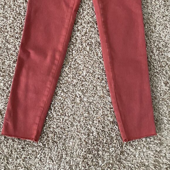 NWT Free People We The Free Red High Rise Skinny Jeans Size 26 - Picture 5 of 12